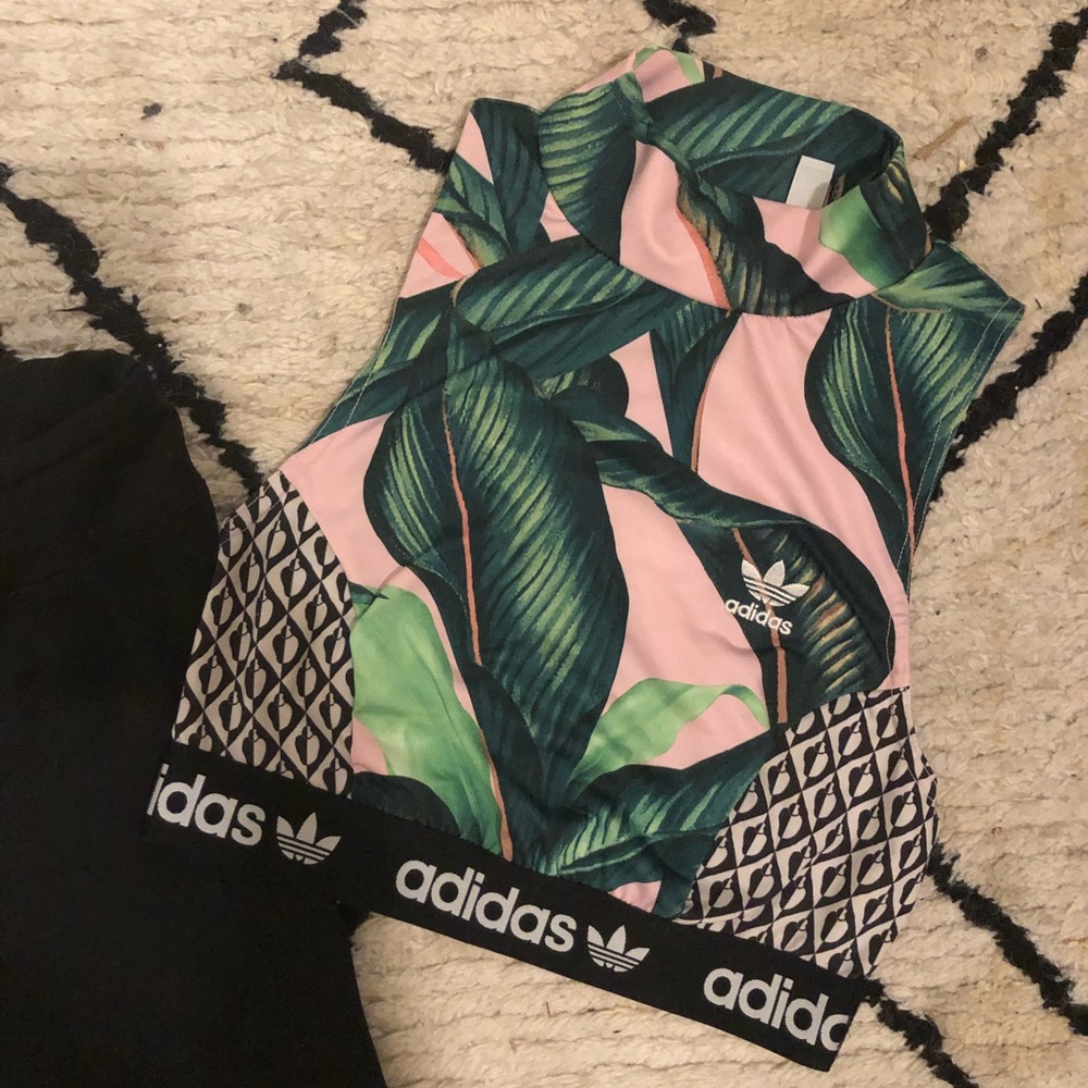 Adidas cropped top